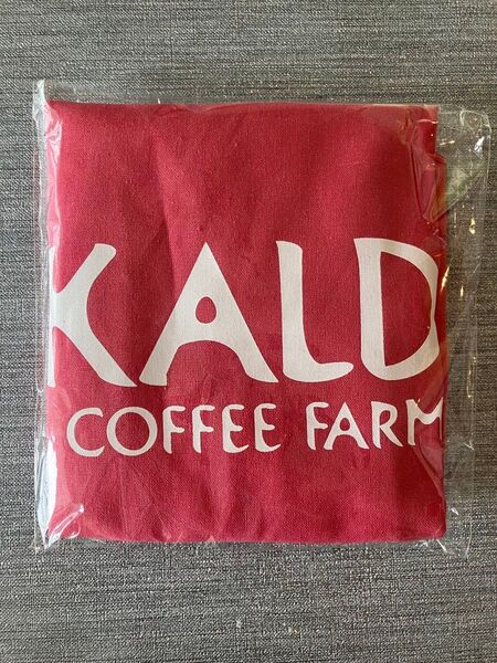 KALDI カルディコットンエコバッグ スモーキーピンク