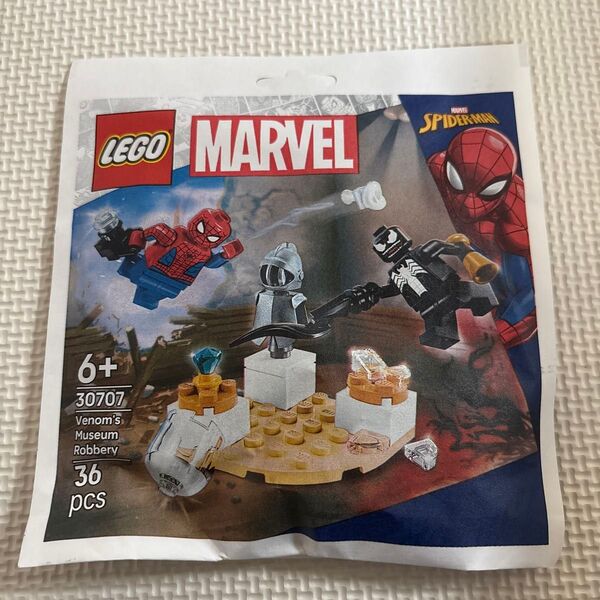 【新品未開封】LEGO MARVEL スパイダーマン ヴェノムの美術館強盗 30707