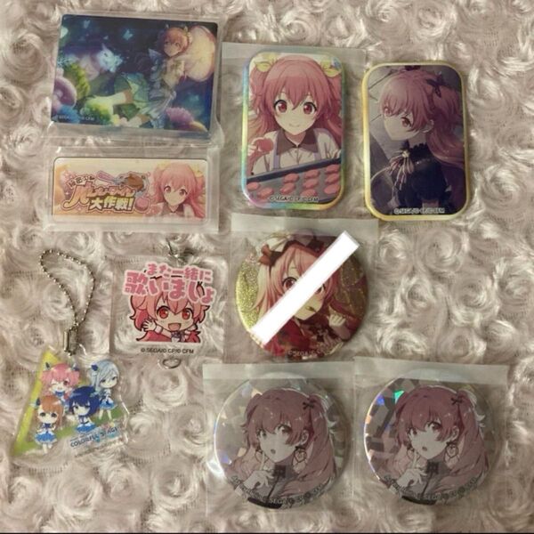 桃井 愛莉 プロセカ まとめ売り 特典 カード 一番くじ アクキー 缶バッジ グリ缶 宝石箱