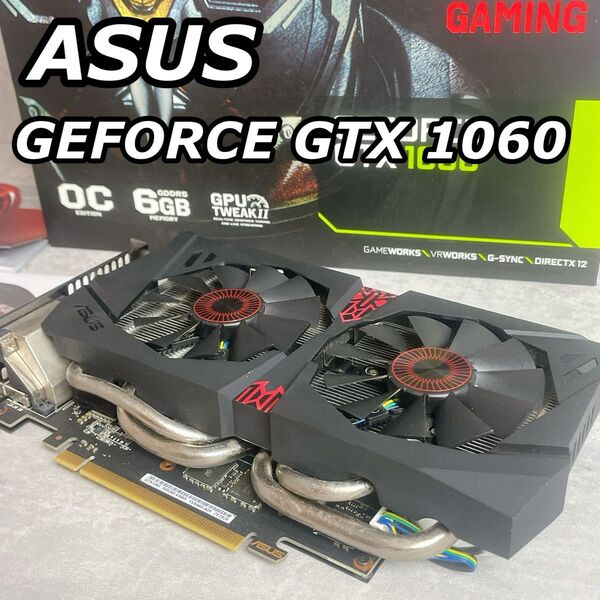 ASUS グラフィックボードGEFORCE 6GB ゲーミング グラボ GTX 1060
