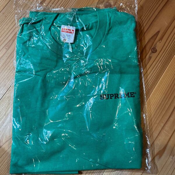 Supreme Tシャツ グリーン 未使用