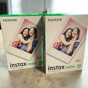 【2個セット】FUJIFILM instax mini チェキ フィルム 20枚