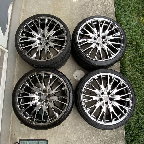 WORK ワーク PIETRA CT2 ピエトラ 4本セット 20インチ PCD114.3 5H