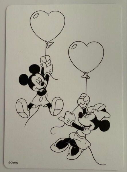 ディズニーじゃんけん ディズニーストア ぬりえ 風船 限定