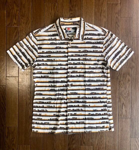 ⑤美品 PAIKAJI パイカジ 沖縄 かりゆしウェア アロハシャツ Sサイズ