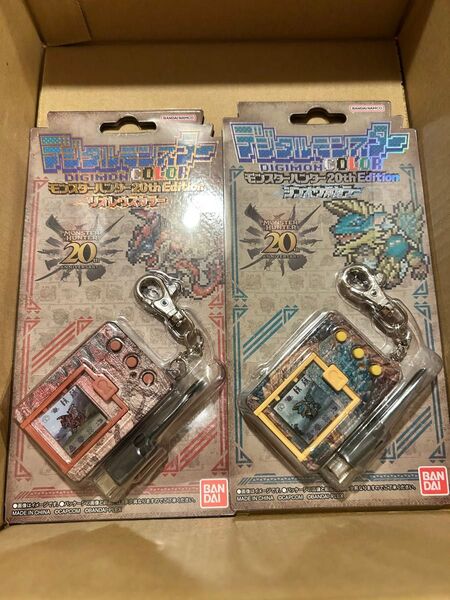 デジタルモンスターCOLOR モンスターハンター 20th Edition リオレウスカラー ジンオウガカラー デジモン モンハン