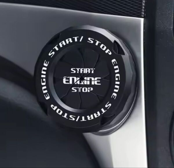 カーエンジンスタート ストップ スイッチ ボタンカバー イグニッション