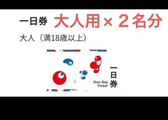 大阪万博 一日券 ペア チケット