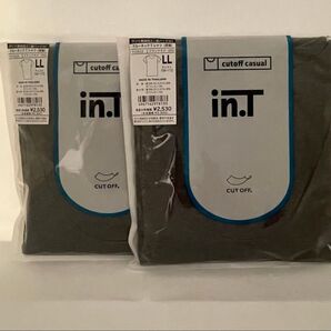 三層脇パッド 汗ジミ対応in.T」2枚セット、ブラックモク/LLサイズ