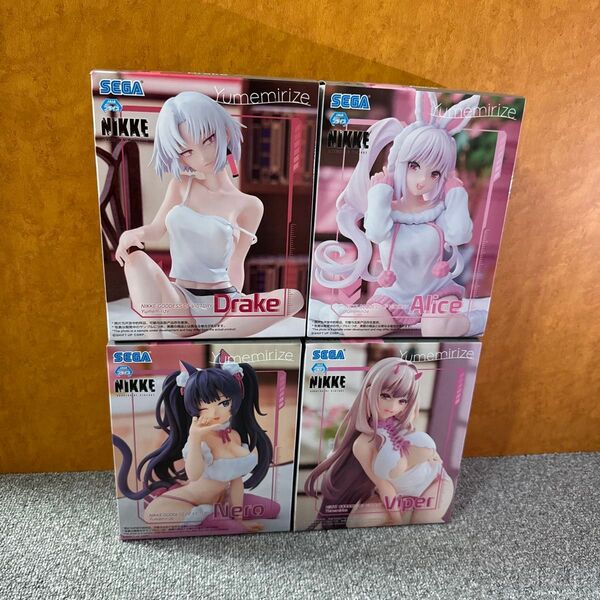 NIKKE Yumemirize フィギュア アリス ネロ ドレイク バイパー セット