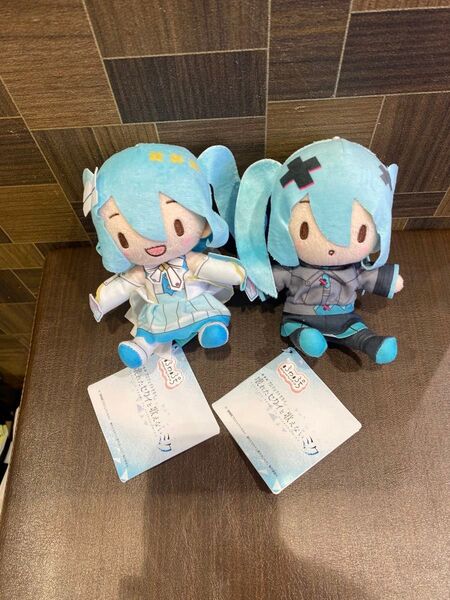 劇場版プロジェクトセカイ壊れたセカイと歌えないミク ふわぷちミニぬいぐるみ 2種