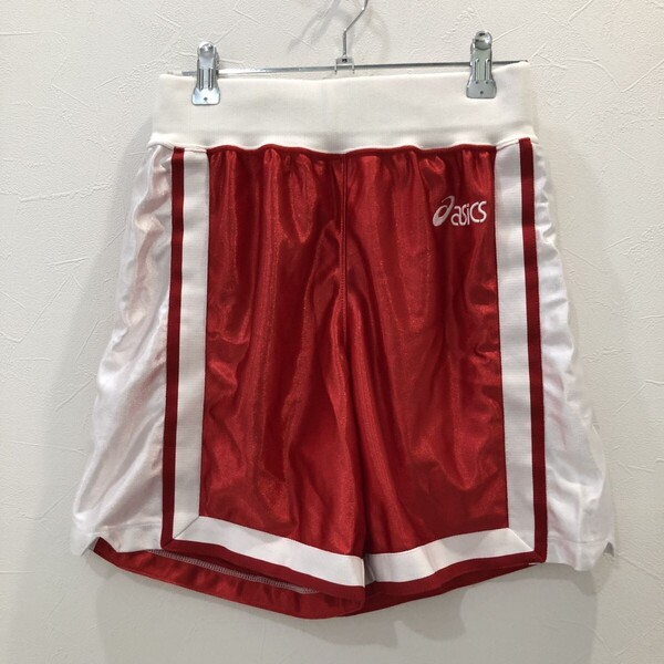 TNZ893 美品 アシックス ハーパン バスパン レッド S