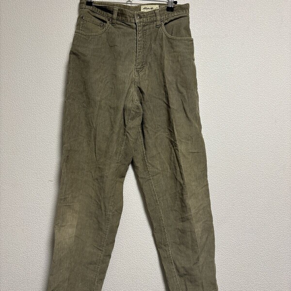 ky31 EDDIE BAUER 90s 00s ストレートパンツ コーデュロイ パンツ ベージュ コットン アメカジ