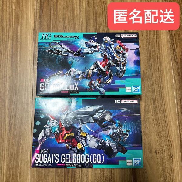 HG ガンプラ GQuuuuuuX ゲルググ スガイ機 2点セット