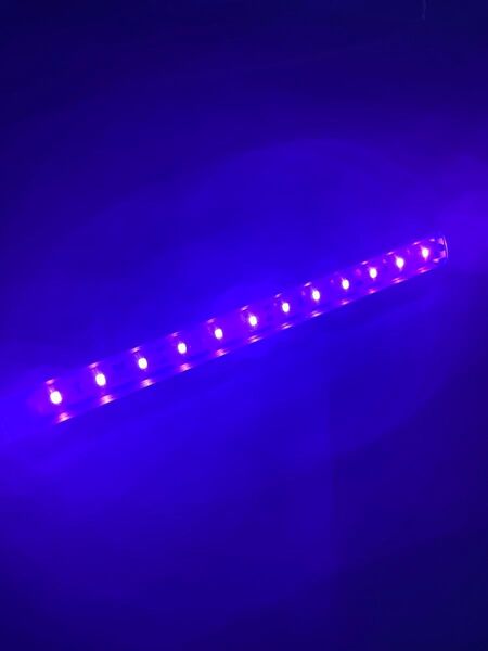 水槽用 UV LEDライト(ブラックライト) ACアダプター付き(12V1A)