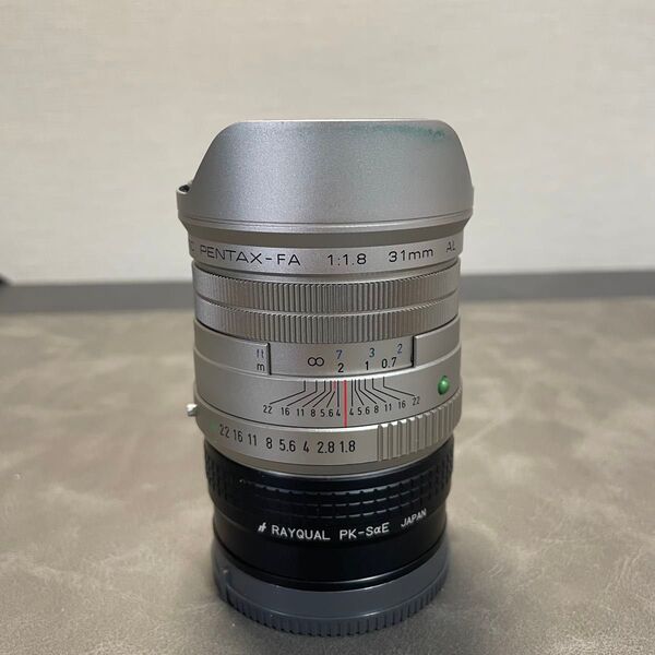 PENTAX FA 31mm f1.8 limited
