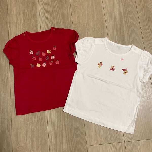 familiar ファミリア Tシャツ 90 2点セット