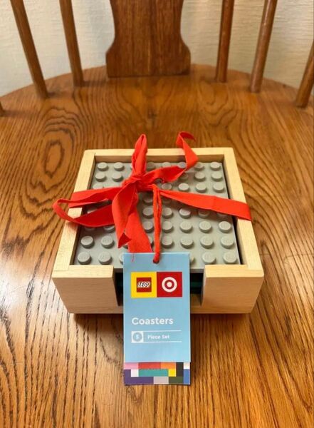 【新品】LEGO targetコラボ コースターセット 現地で完売商品!