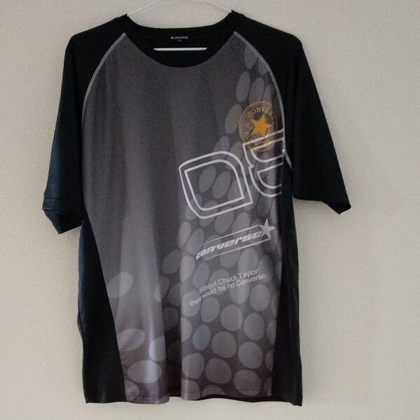 CONVERSE Tシャツ メンズ 3Lサイズ ブラック系 プリント