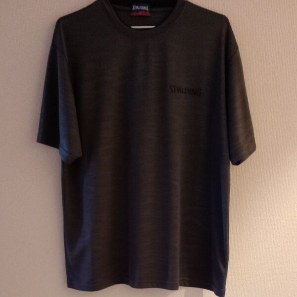 SPALDING Tシャツ グレー メンズ 3L