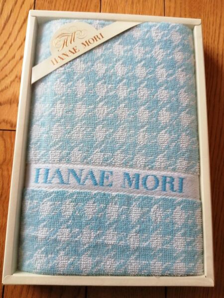 HANAE MORI フェイスタオル 1枚 ブルー 箱なし