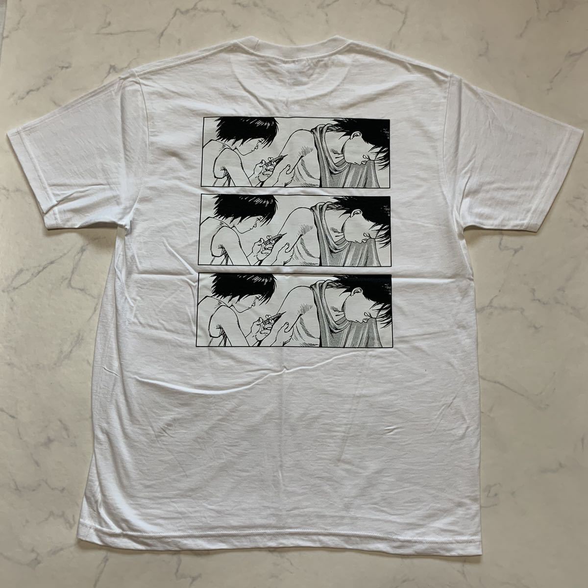 Tシャツ　supreme AKIRA 鉄雄　M 白　ホワイト Tシャツ/カットソー(半袖/袖なし) 【人気商品】