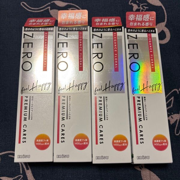 ZERO ゼロプレミアムケアズ シャインシトラス 薬用ハミガキ 90g 4点