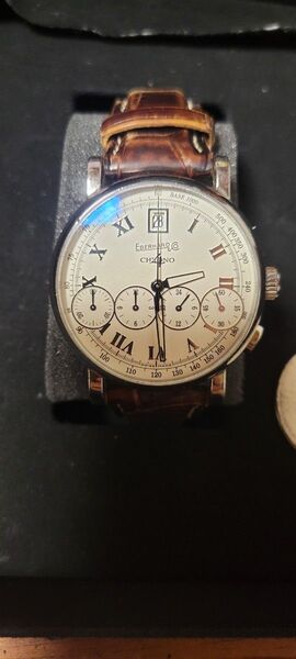 EBERHARD エベラール クロノグラフ 腕時計 (ジャンク品)