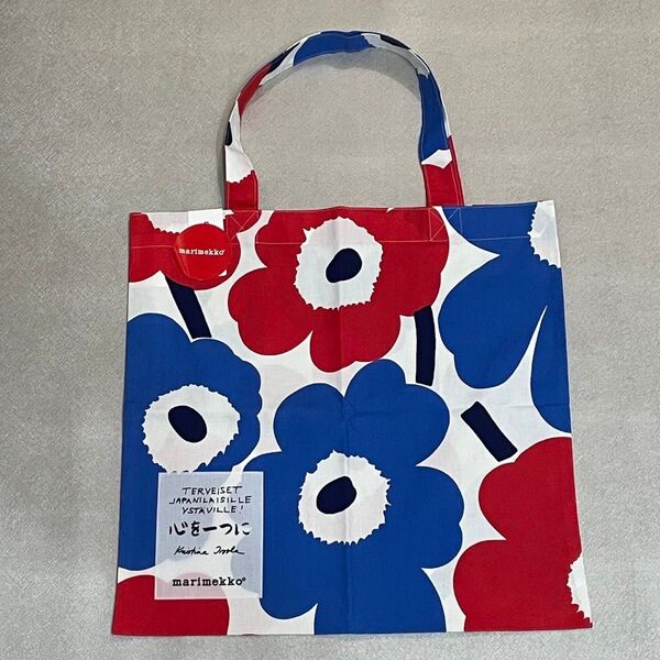 新品未使用 限定 マリメッコ トートバッグチャリティー ウニッコエコバッグ ミャクミャク marimekko
