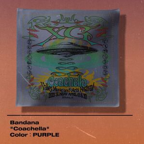 XG COACHELLA2025 バンダナ