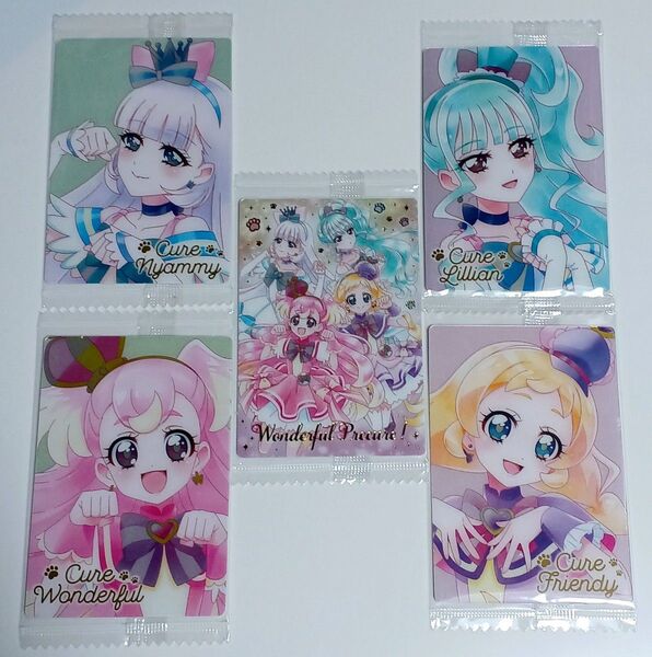 未開封 プリキュア ウエハース カード HR SSR ニャミー リリアン ワンダフル フレンディ わんだふるぷりきゅあ わんぷり