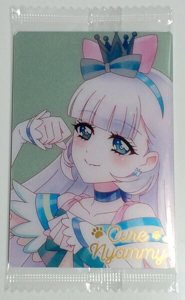 未開封 プリキュア ウエハース カード HR キュアニャミー わんだふるぷりきゅあ わんぷり
