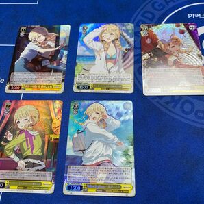 ヴァイスシュヴァルツ 学園アイドルマスター 藤田ことね SR 5枚セット
