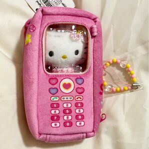 ハローキティ えらんでガラケー マスコット ぬいぐるみ サンリオ 新品未使用