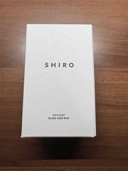 非売品 新品未使用 SHIRO ディフューザーグラスベースミニ