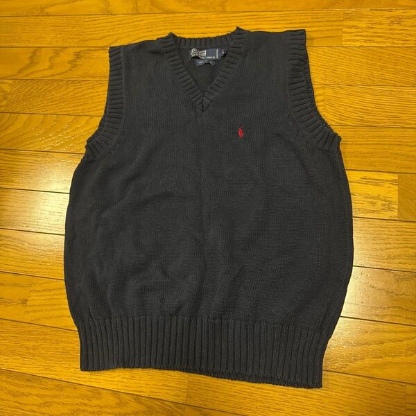 POLO RALPH LAUREN ポロラルフローレン ニットベスト ネイビー L