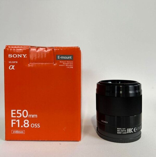 SONY E50mm F1.8 OSS SEL50F18 単焦点レンズ