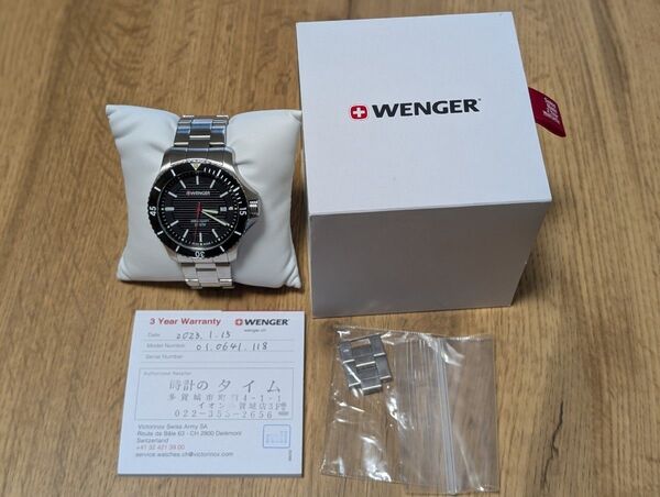 WENGER 腕時計 Sea Force 01.0641.118 未使用