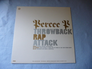 Percee P / Throwback Rap Attack 試聴可　オリジナル盤 US12　激渋DOPE サウンド Cut Chemist & Madlib