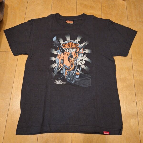ロッキンジェリービーン Rockin Jelly Bean エロスティカ ハーレーダビッドソン Tシャツ EROSTIKA