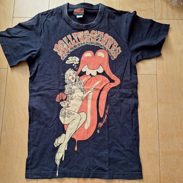 ロッキンジェリービーン ローリング・ストーンズ EROSTIKA Tシャツ エロスティカ rolling stones コラボ
