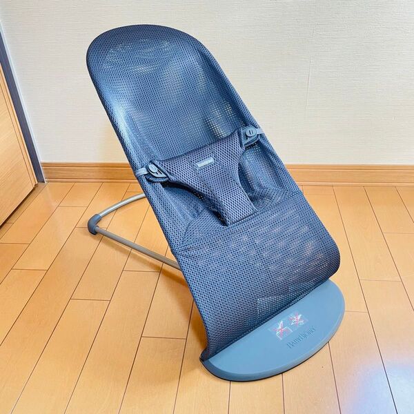 【新品同様品】ベビービョルン ブリスエアー バウンサー メッシュ グレー