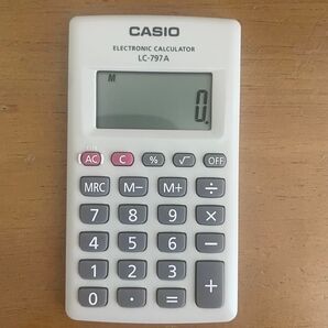 CASIO 電子計算機 LC-797A ホワイト 11個 値下げ