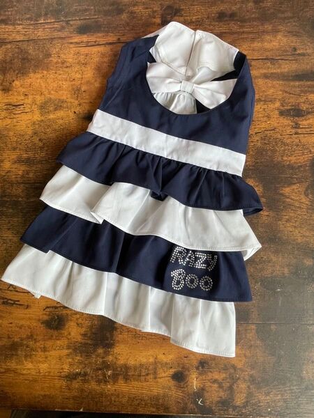 犬服 CRAZY BOO ワンピ サイズL