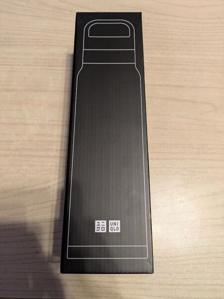 ユニクロ 炭酸対応ステンレスボトル ブラック