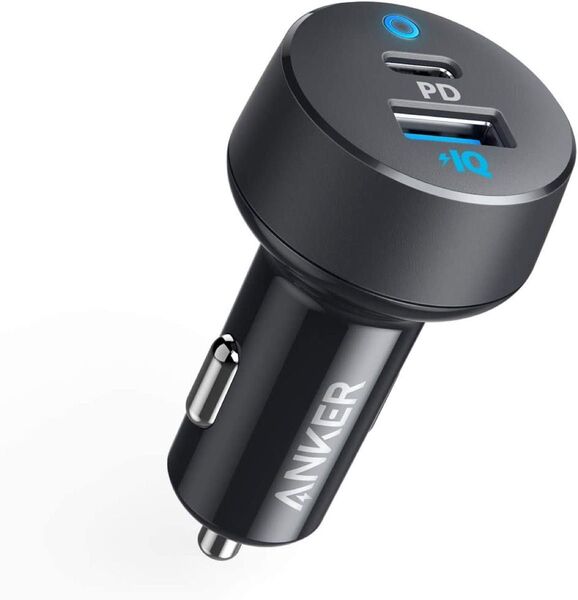 PowerDrive PD2 32W 2ポート カーチャージャー ブラック シガーソケット充電器