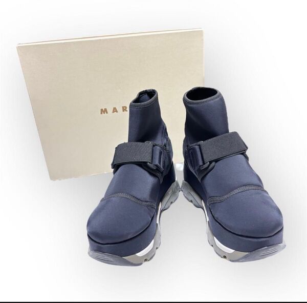 マルニ MARNI 厚底ソックススニーカー TCR86 36