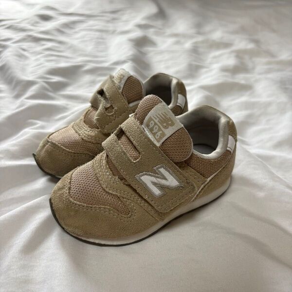 New Balance 996 キッズスニーカー ベージュ 13cm