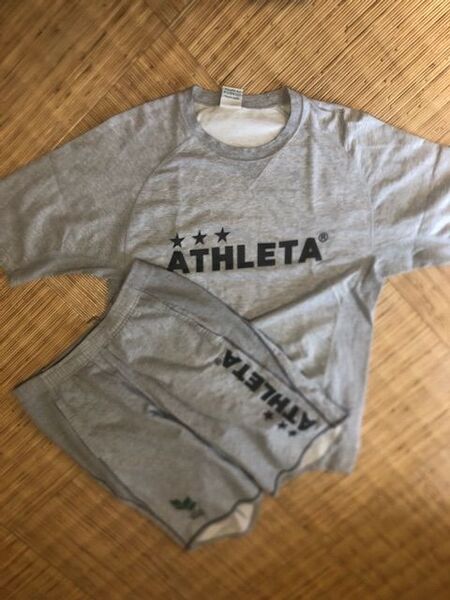 ATHLETA アスレタ サッカー フットサル スウェット 半袖 ハーフパンツ