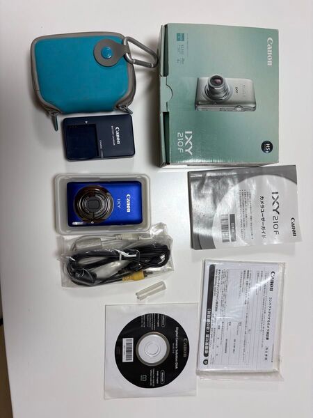 Canon IXY 210F 青色 コンパクトデジタルカメラ